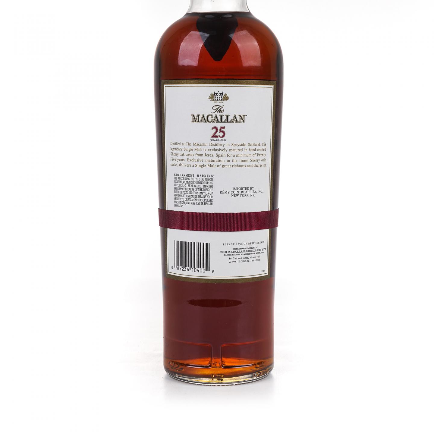 Macallan 麦卡伦 25年 雪莉桶 红腰带 750ml 43%Vol.