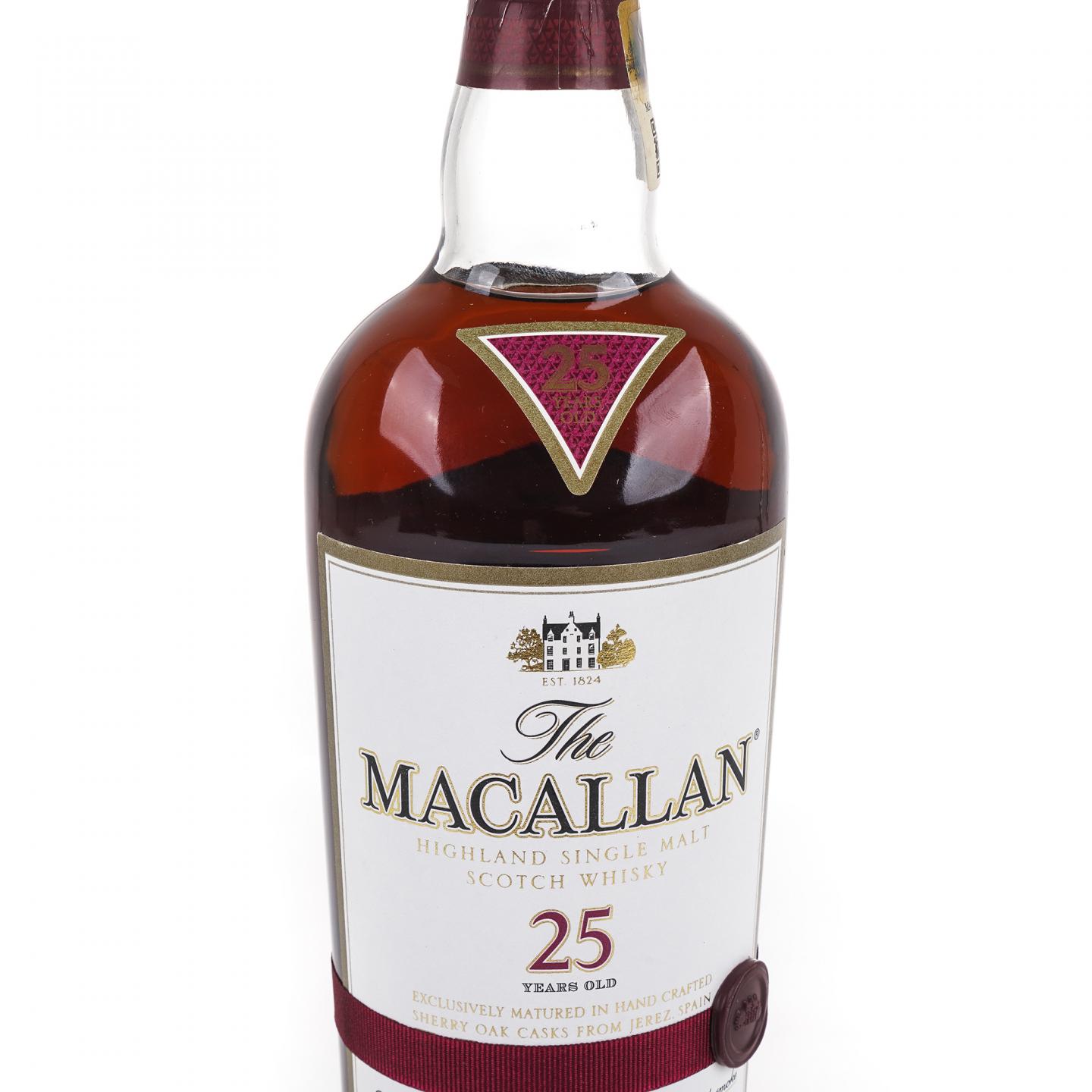 Macallan 麦卡伦 25年 雪莉桶 红腰带 750ml 43%Vol.