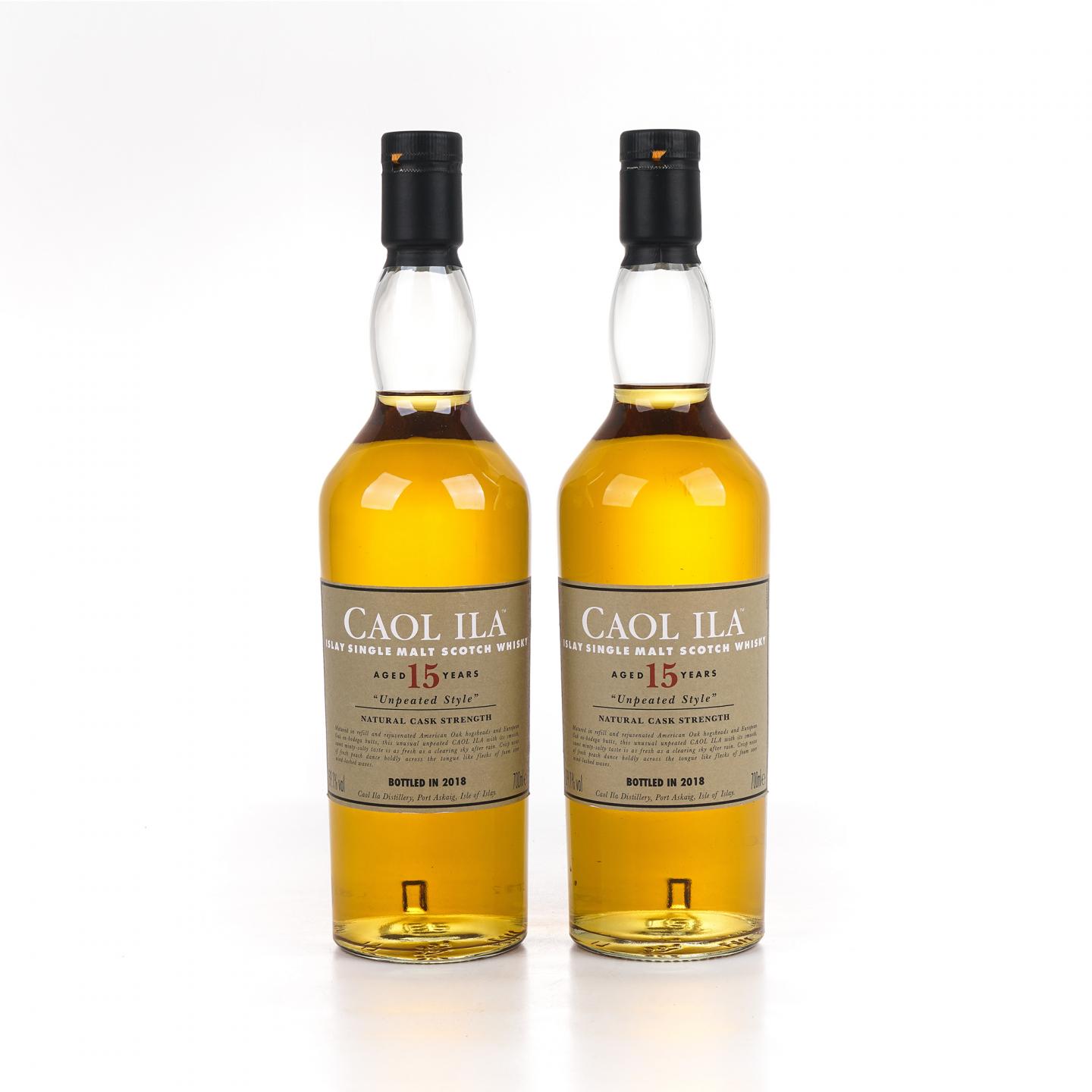 Caol Ila 卡尔里拉 15年 SR 2018 桶强 2支组
