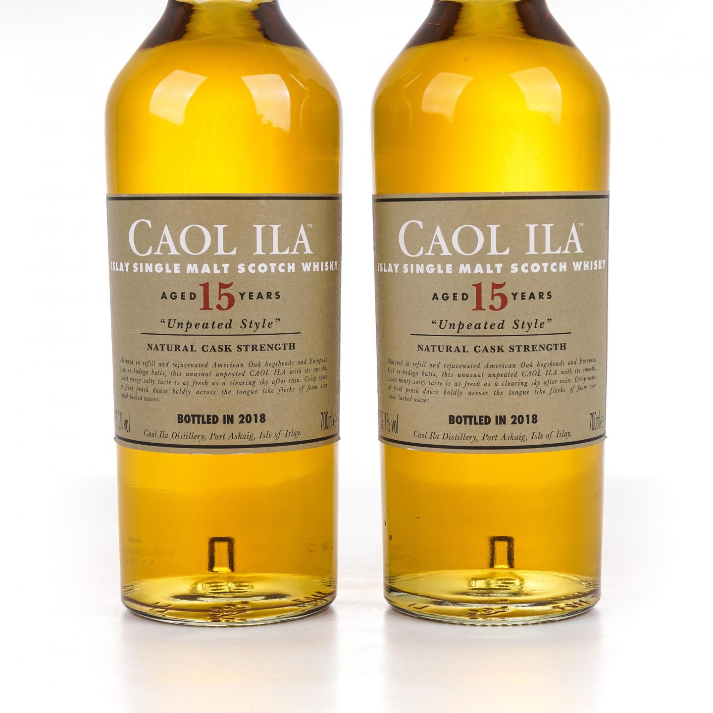 Caol Ila 卡尔里拉 15年 SR 2018 桶强 2支组