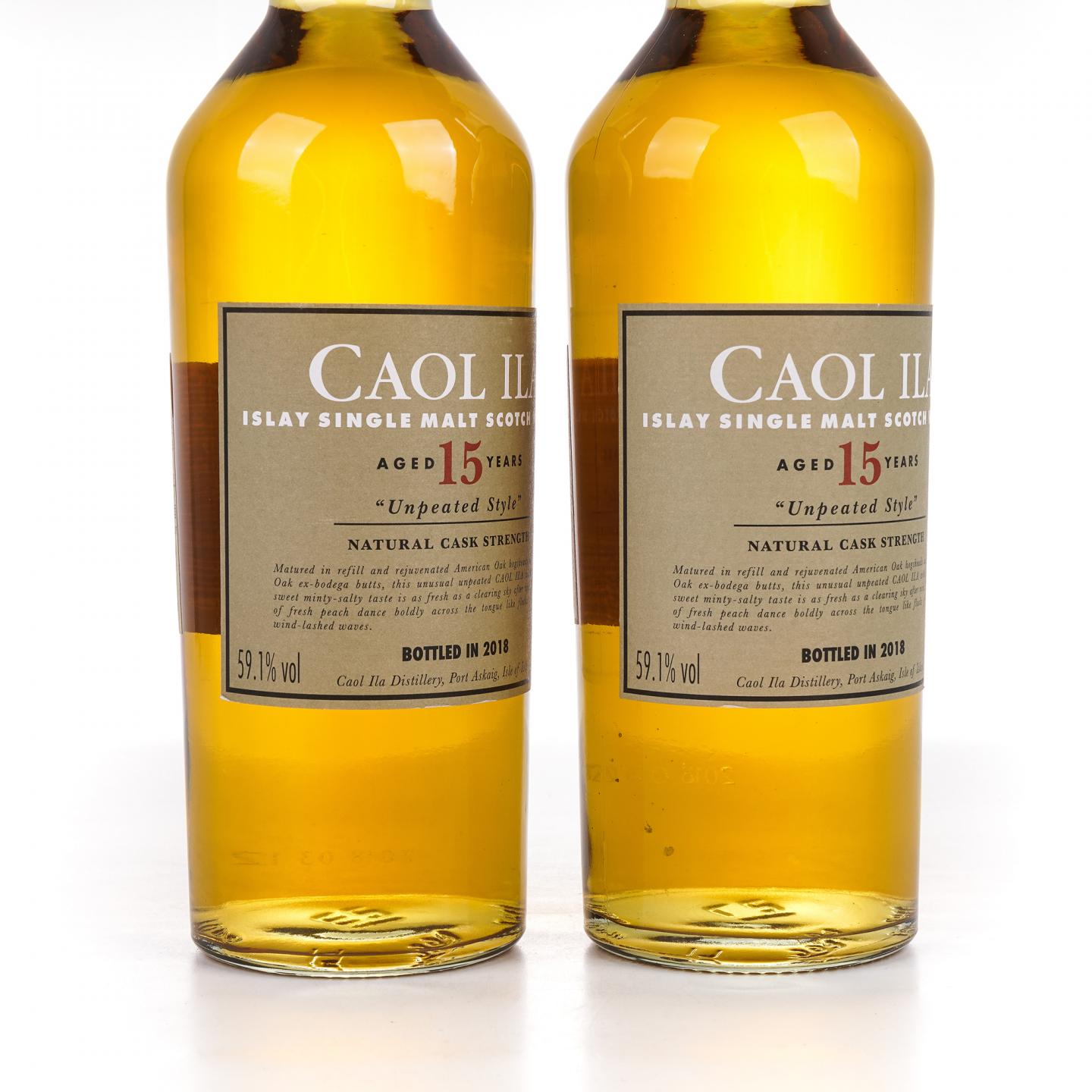 Caol Ila 卡尔里拉 15年 SR 2018 桶强 2支组
