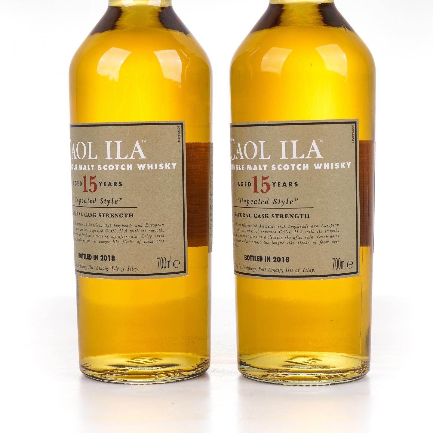 Caol Ila 卡尔里拉 15年 SR 2018 桶强 2支组