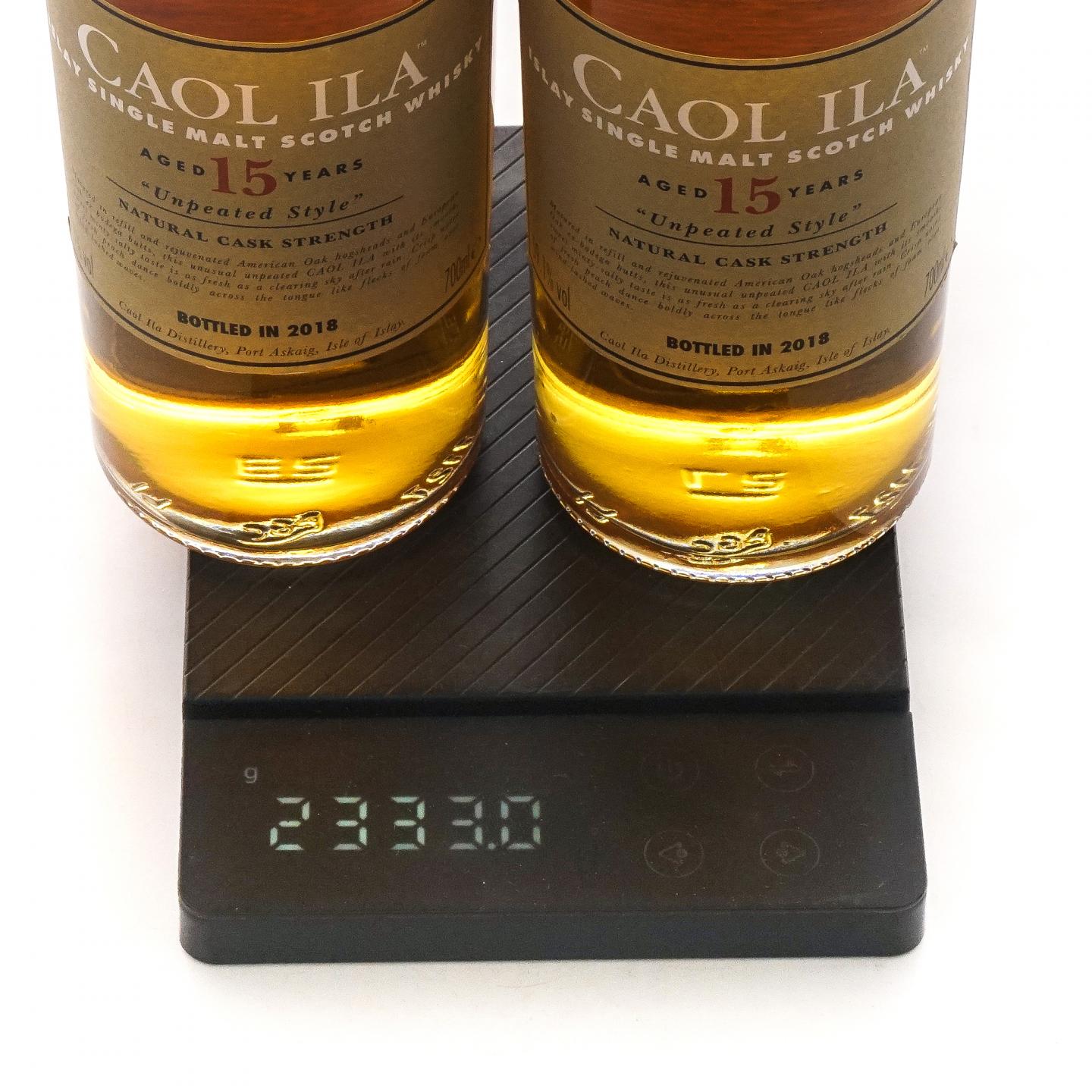 Caol Ila 卡尔里拉 15年 SR 2018 桶强 2支组