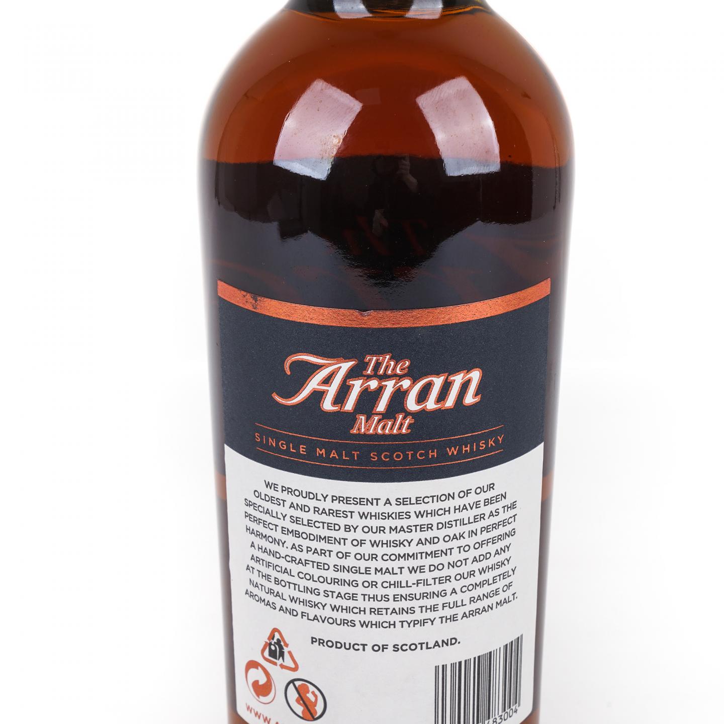 Arran 艾伦 21年 1996-2018 雪莉桶#268 非原盒