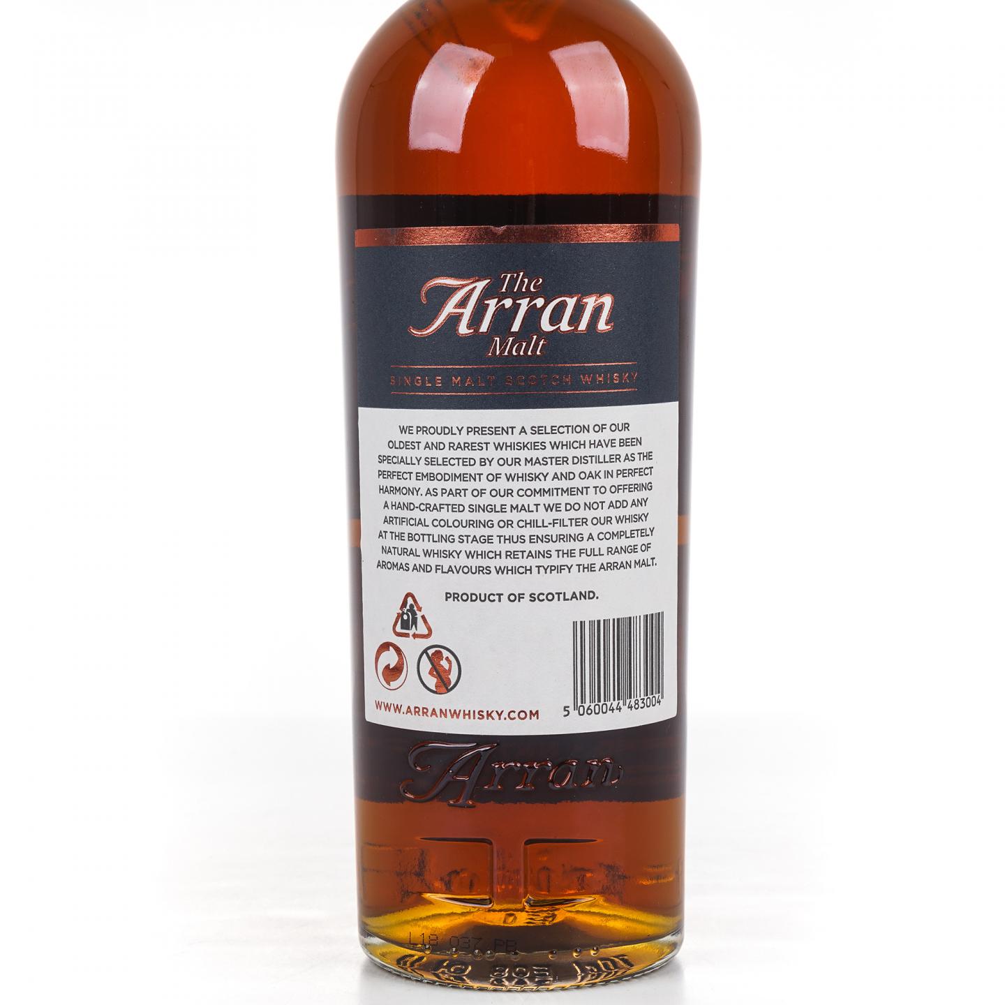 Arran 艾伦 21年 1996-2018 雪莉桶#268 非原盒