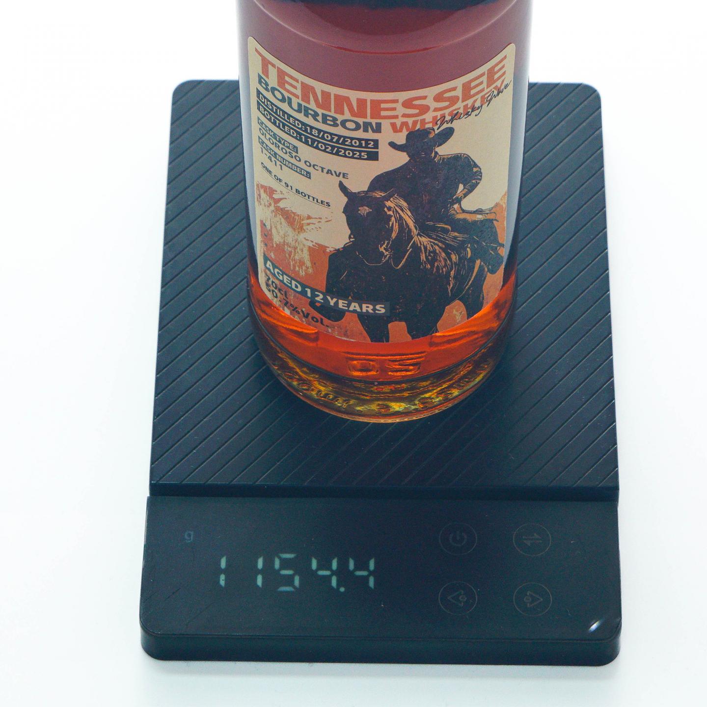 Tennessee 12年 2012-2025 波本威士忌
