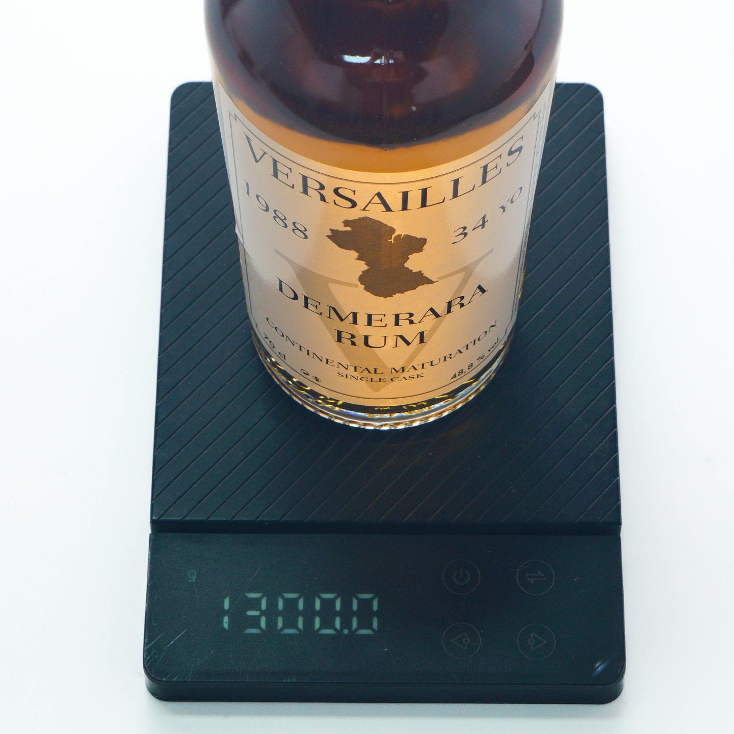 Versailles 34年 1988-2022 Demerara朗姆酒 单桶