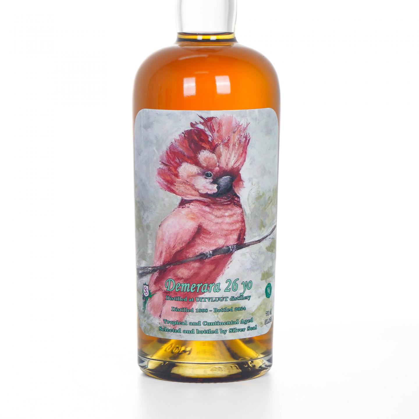 Uitvlugt 26年 1998-2024 Demerara朗姆酒 Silver Seal