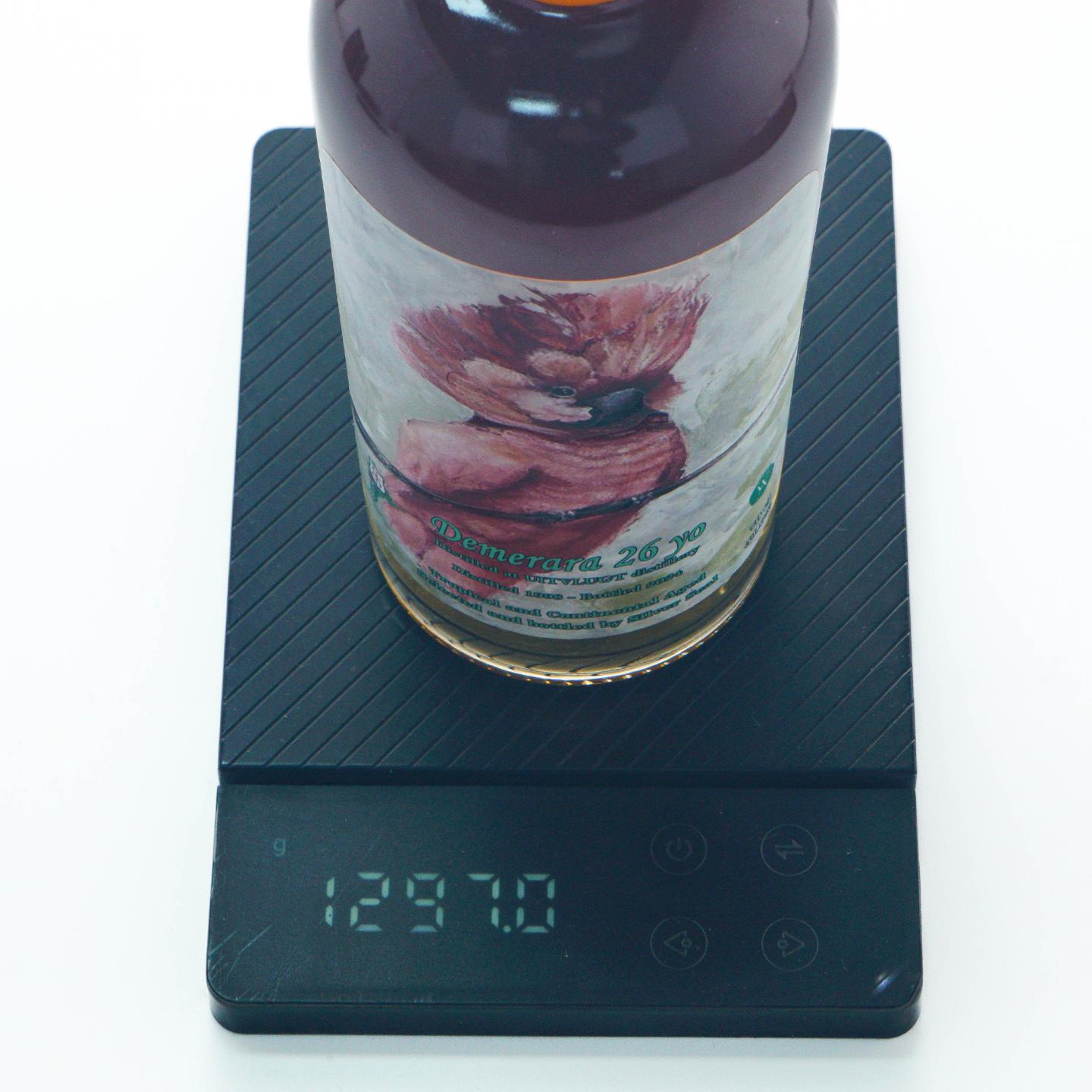 Uitvlugt 26年 1998-2024 Demerara朗姆酒 Silver Seal