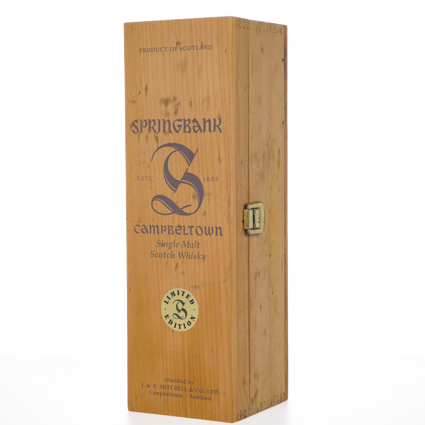 Springbank 云顶 30年 限量版