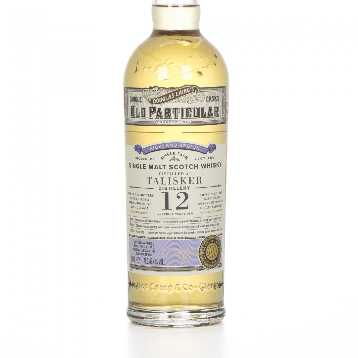 Talisker 泰斯卡 12年 2009-2022 DL Old Particular