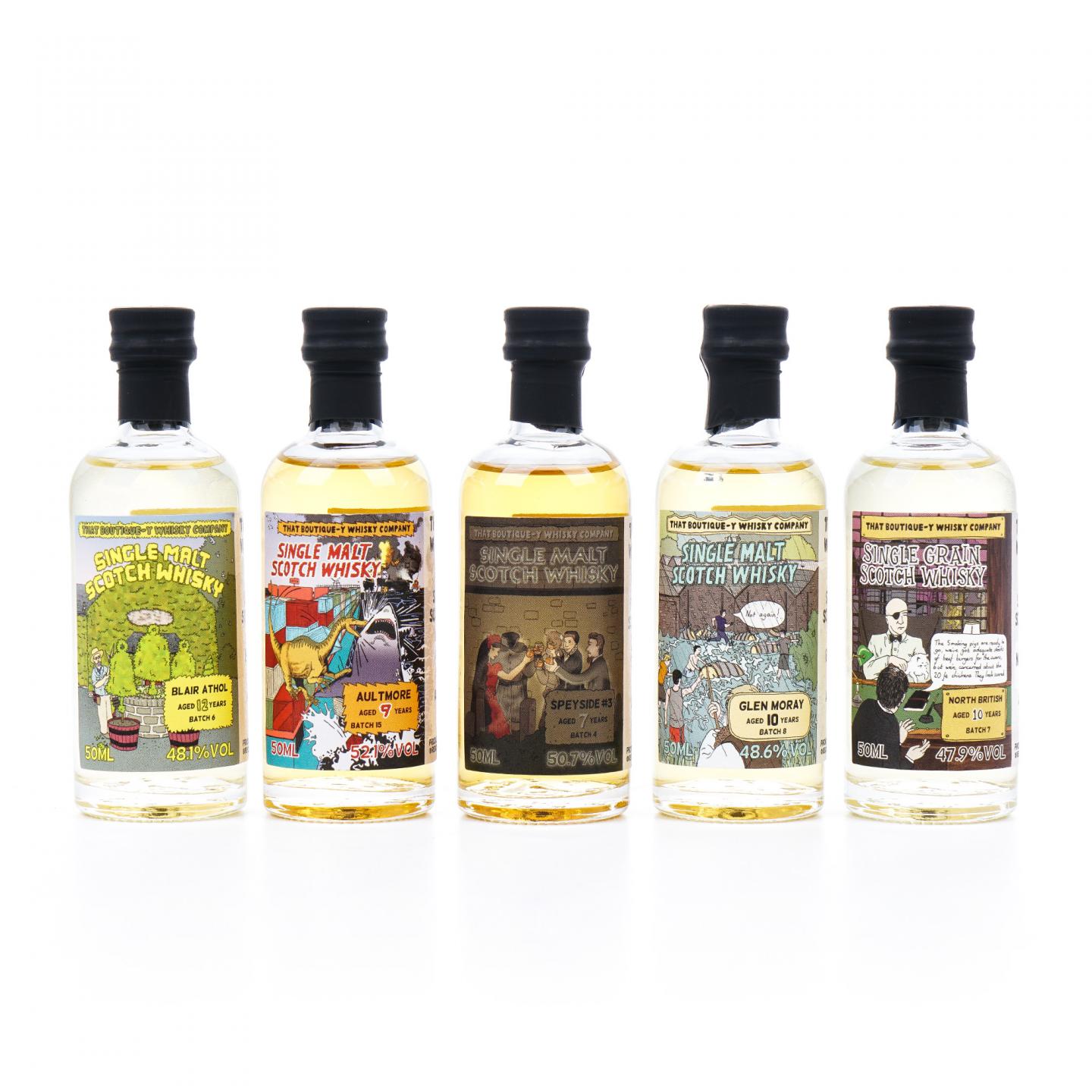 【酒版】漫画标 7/9/10/12年 50ml 25支