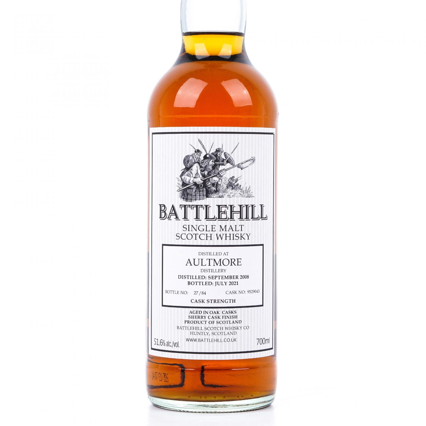 Aultmore 欧摩 2008-2021 Battlehill 雪莉桶后熟