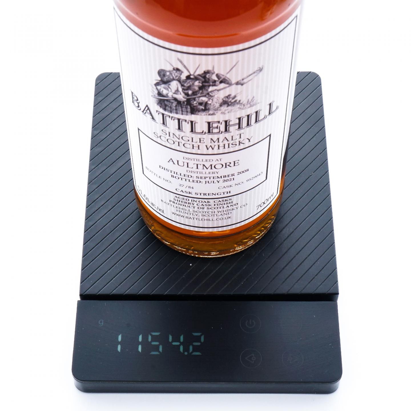 Aultmore 欧摩 2008-2021 Battlehill 雪莉桶后熟