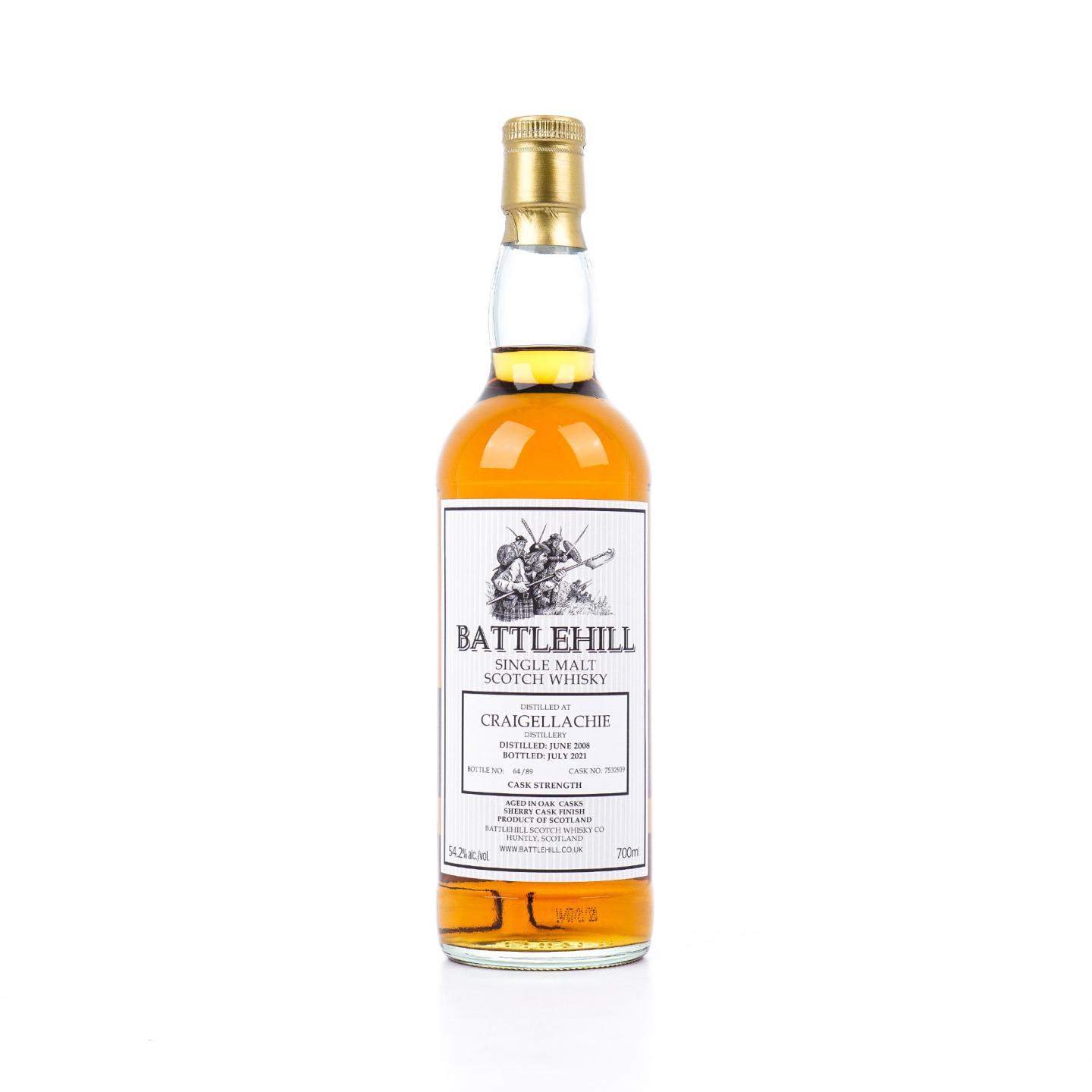 Craigellachie 克莱拉奇 2008-2021 Battlehill