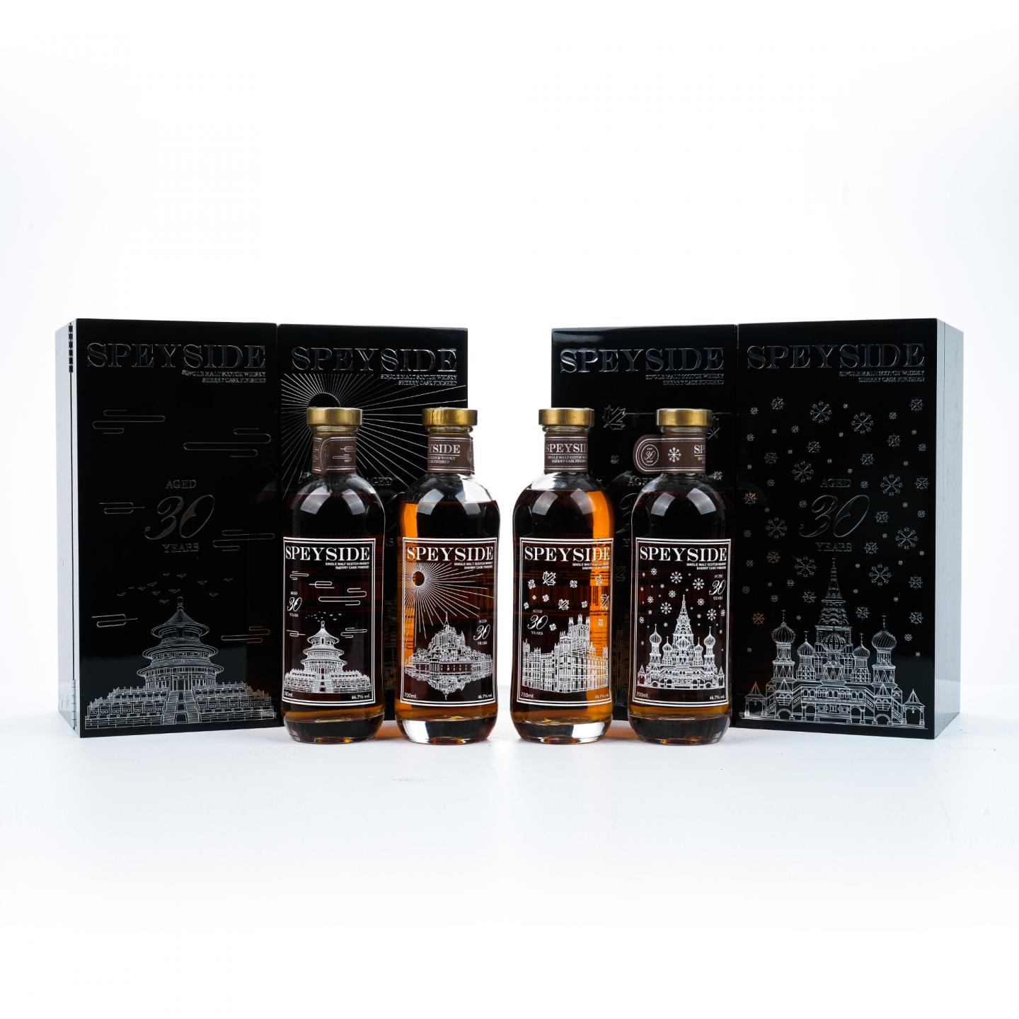 秘密斯佩塞 30年 春夏秋冬全套 4瓶组*700ml