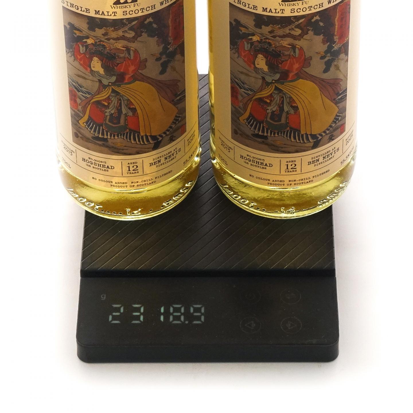 Bennevis 本尼维斯 12年 2013-2025 「通俗水浒传豪杰·一丈青扈三娘」波本桶 单桶 2支组