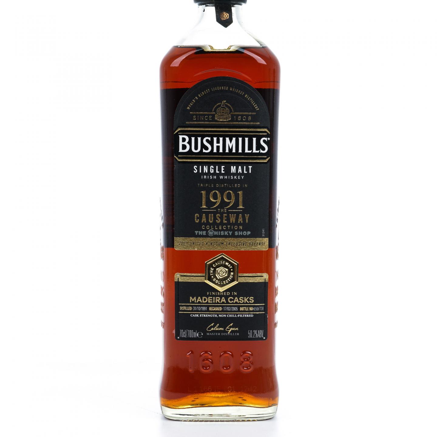 Bushmills 布什米尔 1991-2021 桶强 50.2%