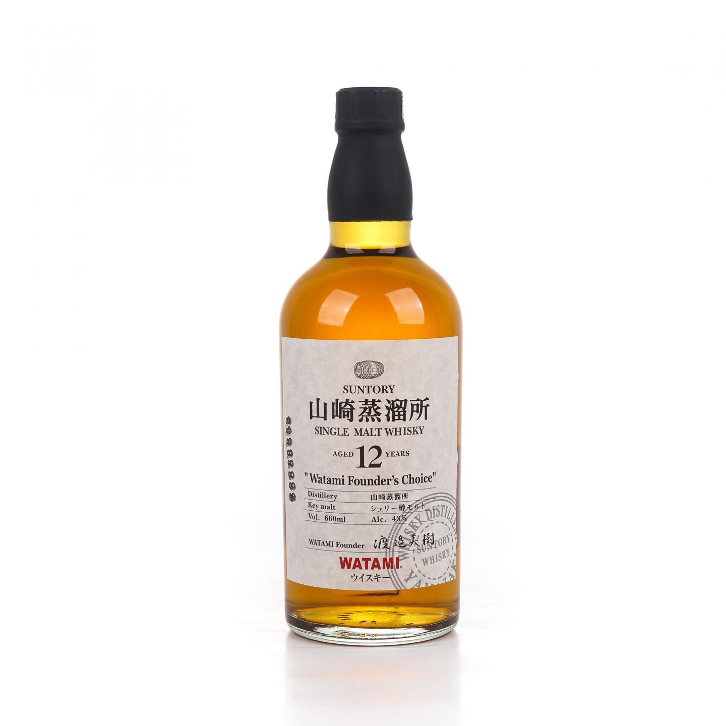 山崎 12年 渡边美树 Watami Founder’s Choice 660ML