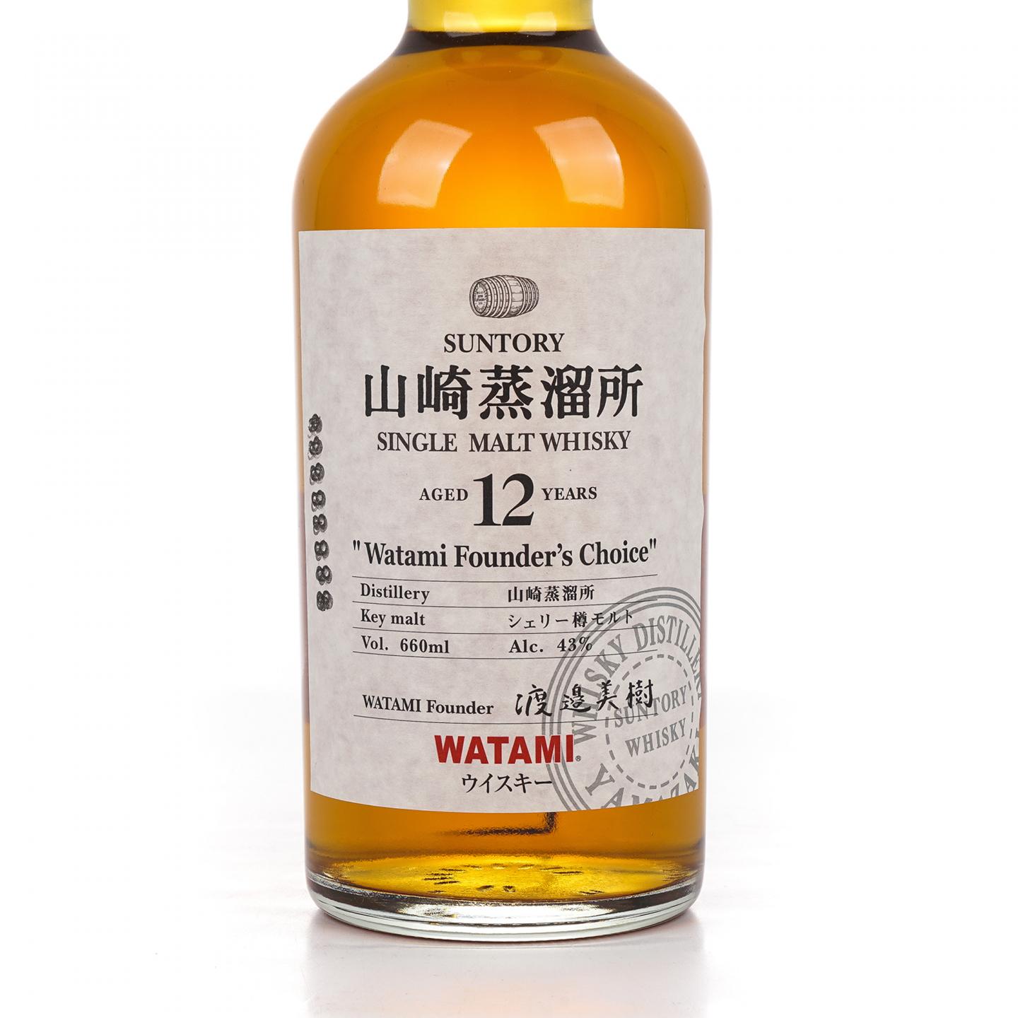 山崎 12年 渡边美树 Watami Founder’s Choice 660ML