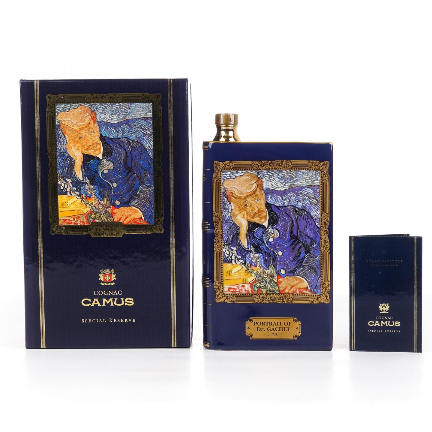 卡慕 Special Reserve 干邑白兰地 梵高《加歇医生肖像》限定款 瓷书