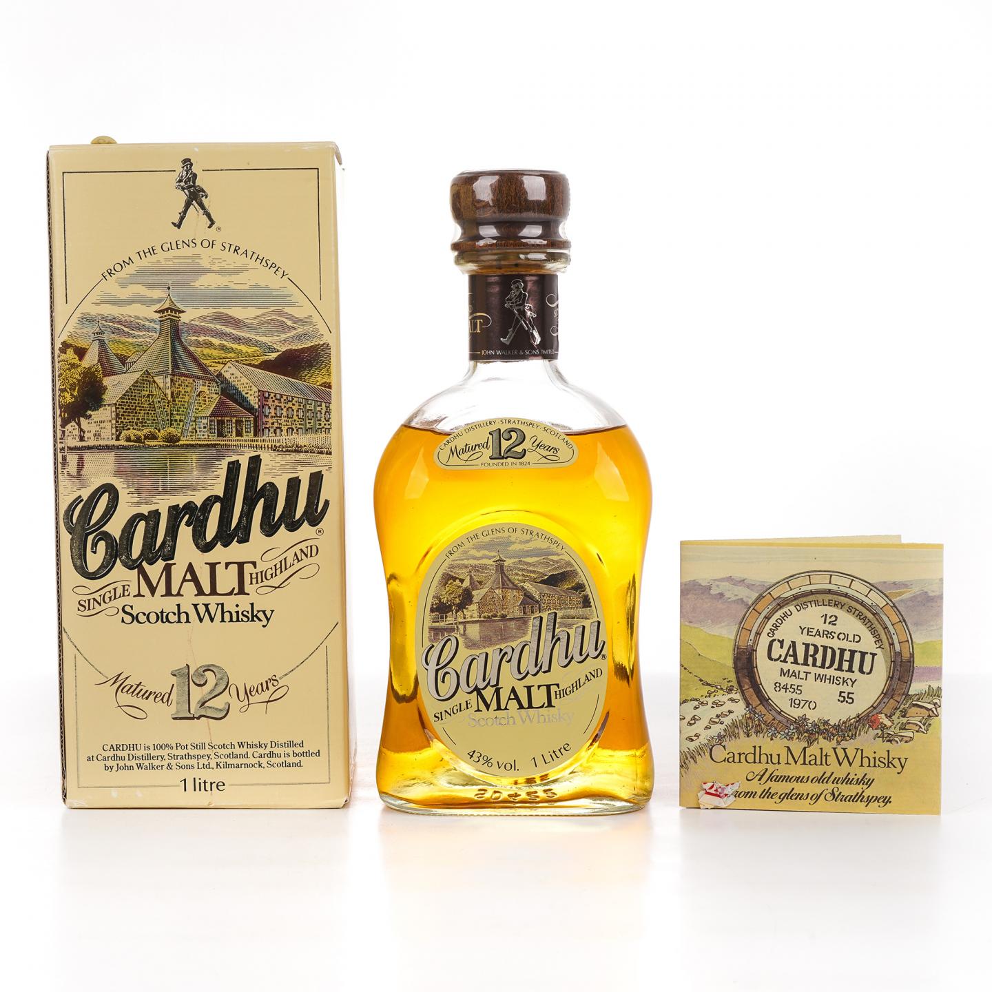 Cardhu 卡杜 12年 1000ml