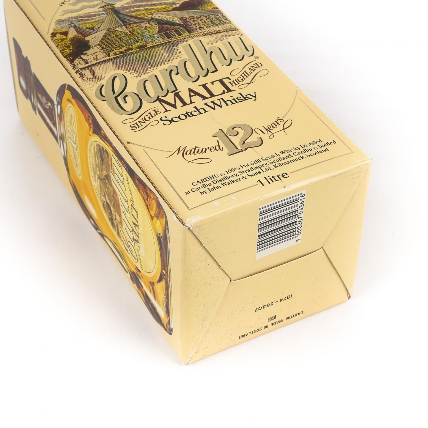 Cardhu 卡杜 12年 1000ml