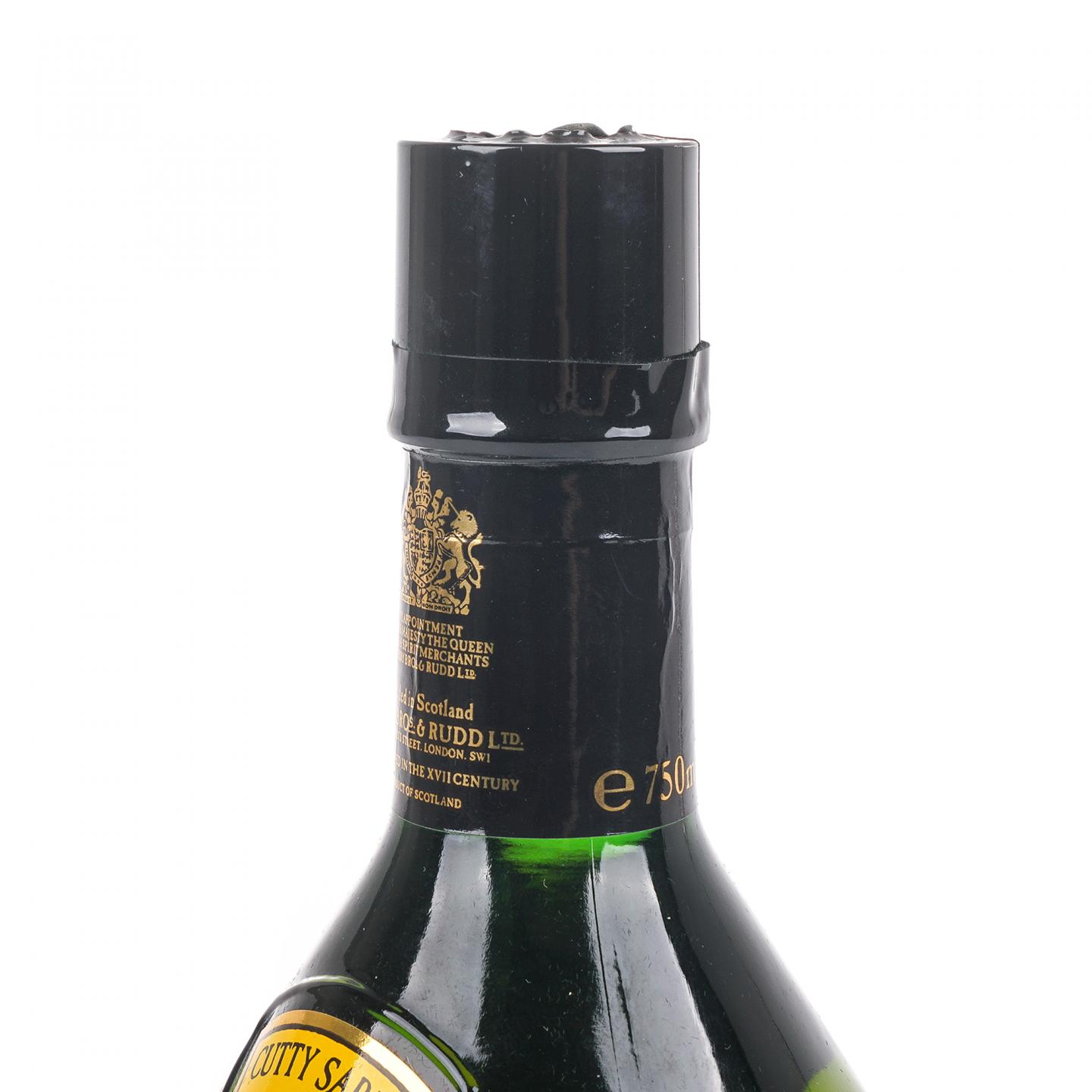 Cutty Sark 顺风 12年 调和 BBR 750ml