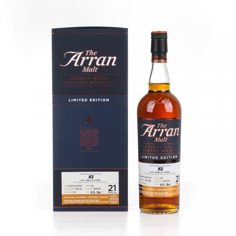 Arran 艾伦 21年 1996-2018 雪莉桶#268 非原盒