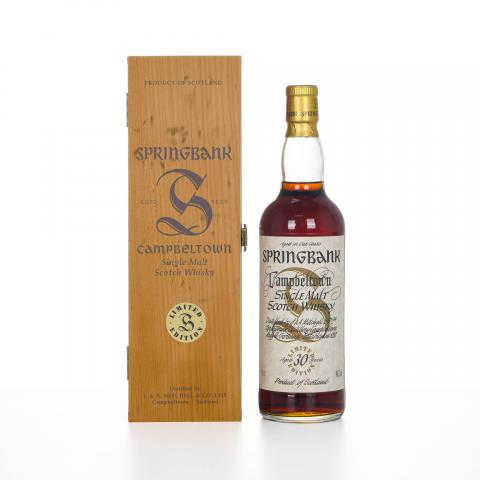 Springbank 云顶 30年 限量版