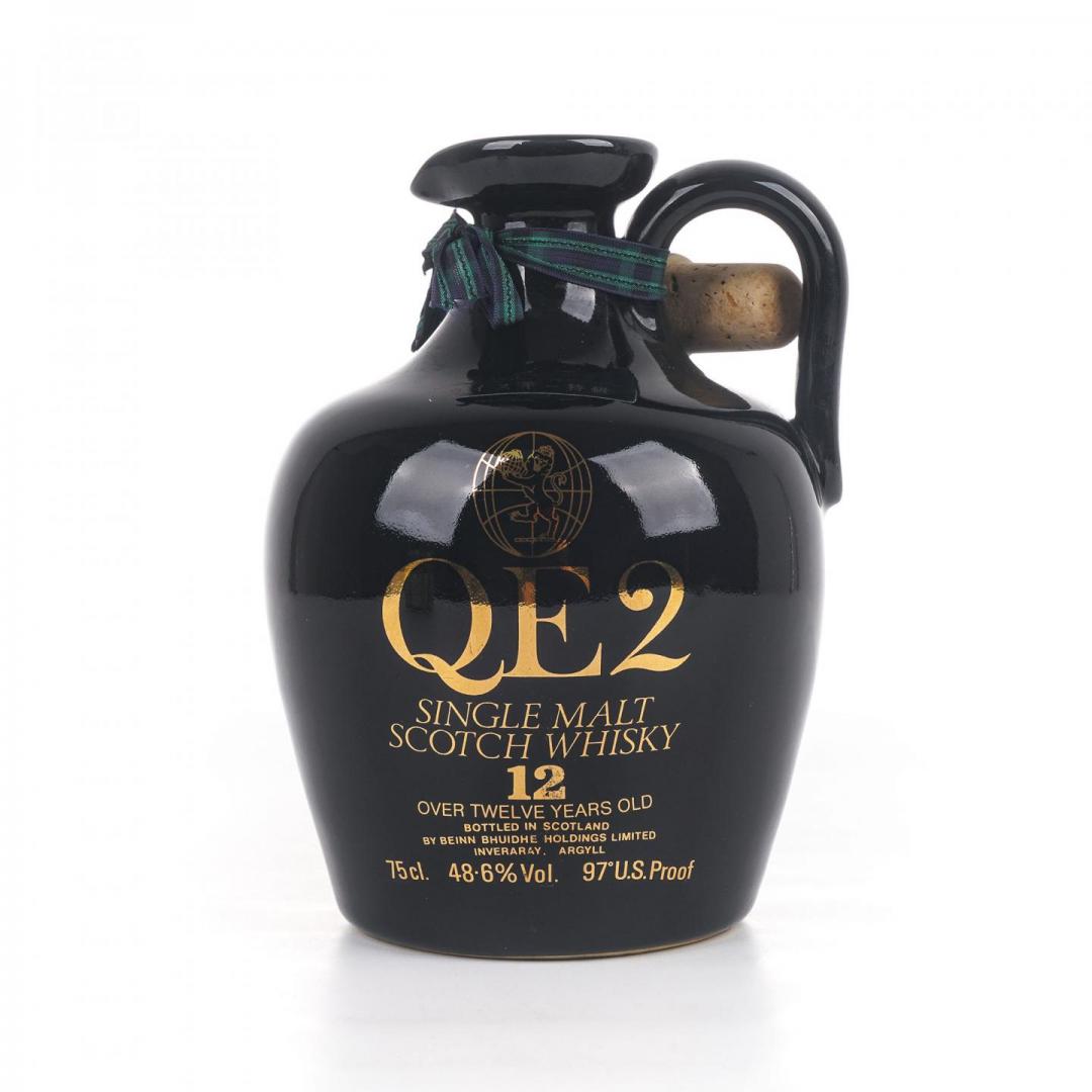 【桶强波摩】70年代 波摩 12+年「QE2」陶瓷瓶单一麦芽特级威士忌 48.6% 700ml