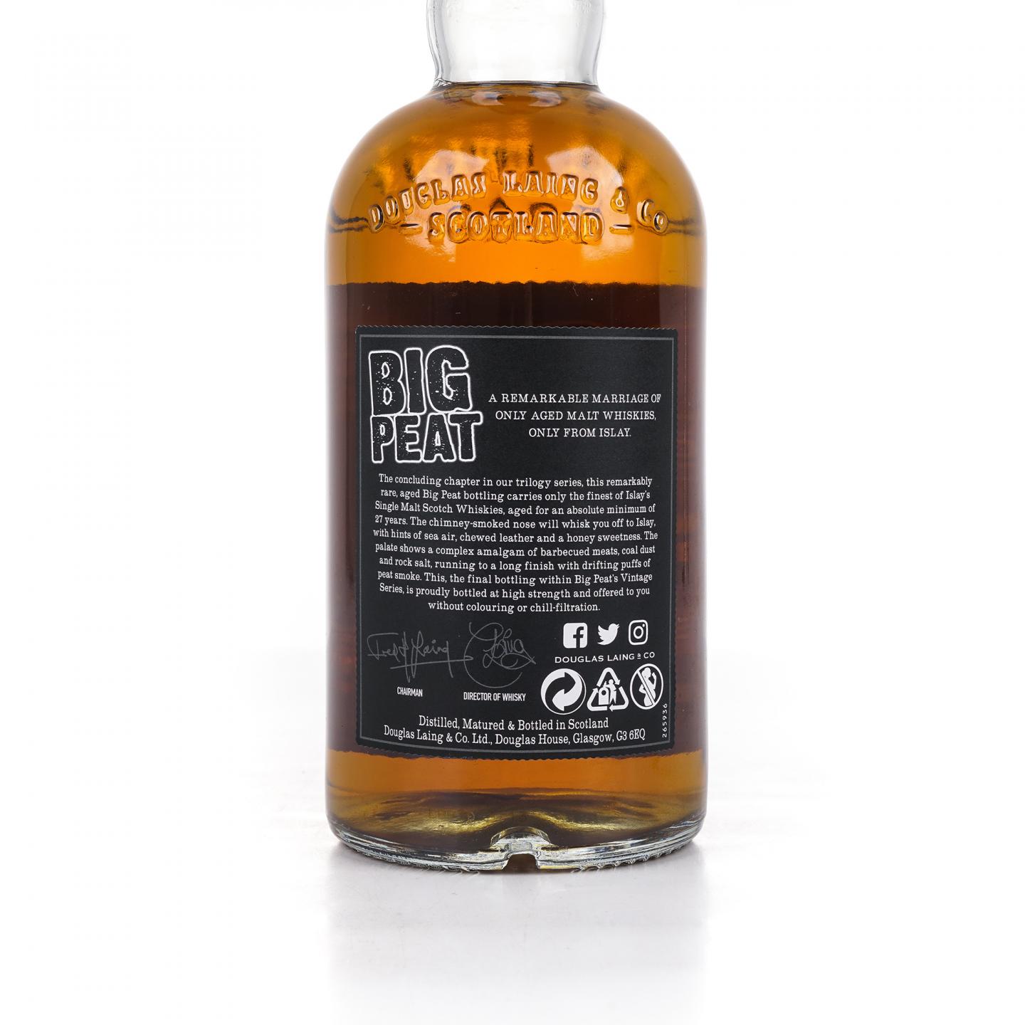 Big Peat 大鼻子 27年 1992-2019 DL