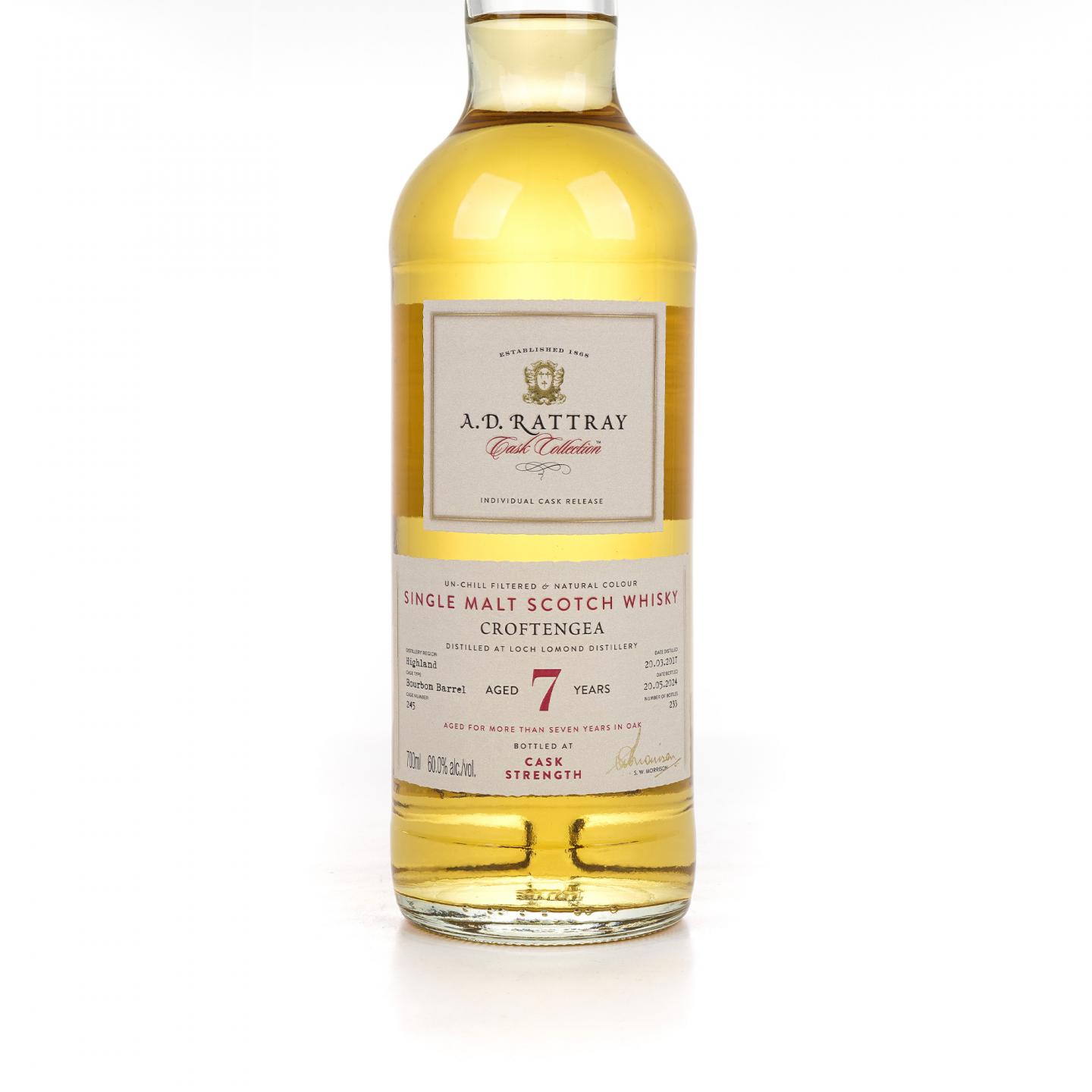 Croftengea 7年 罗曼湖出品 2017-2024 A.D. Rattray