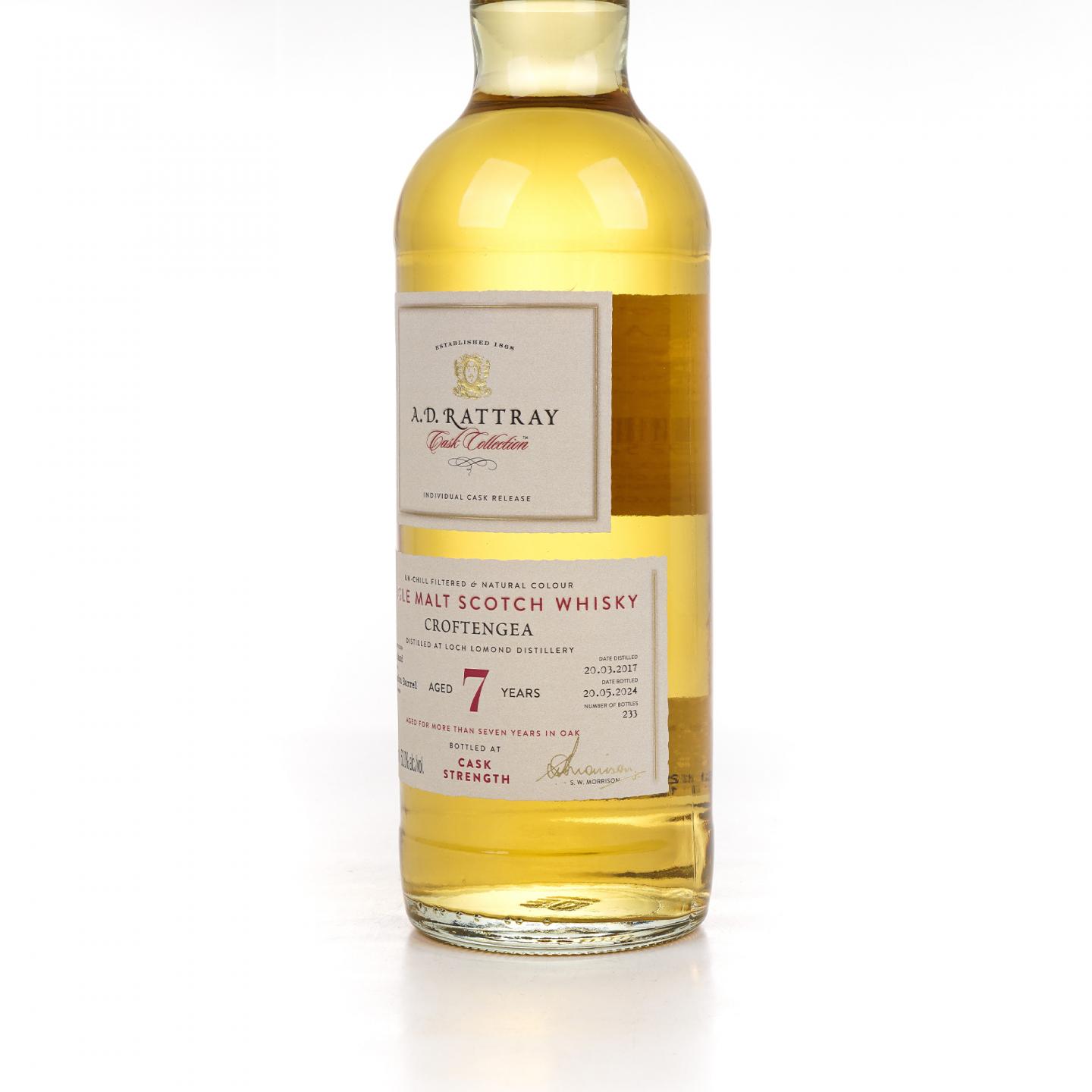 Croftengea 7年 罗曼湖出品 2017-2024 A.D. Rattray