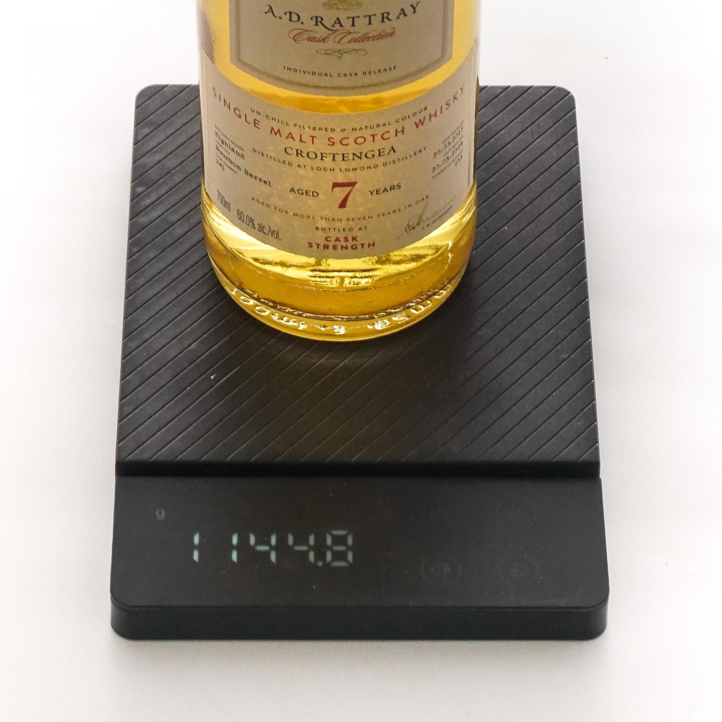 Croftengea 7年 罗曼湖出品 2017-2024 A.D. Rattray