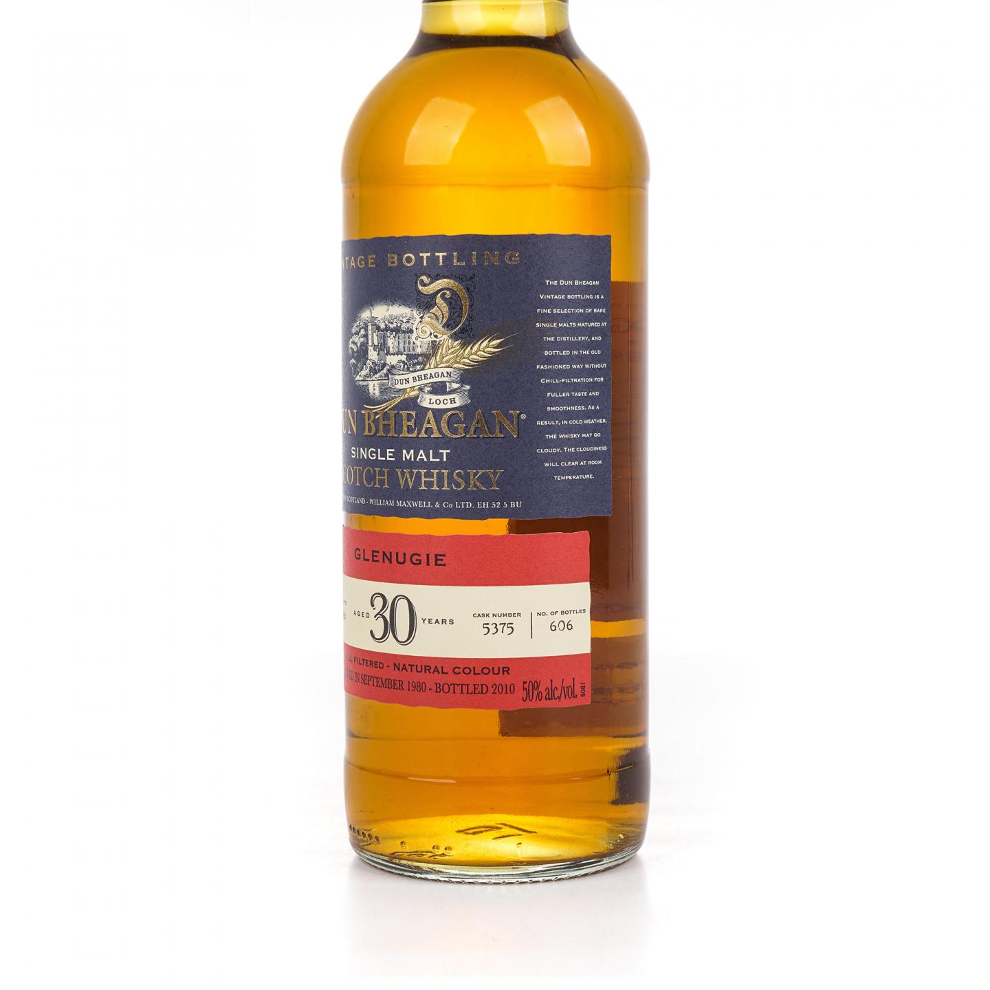 Glenugie 30年 1980-2010 雪莉桶#5375