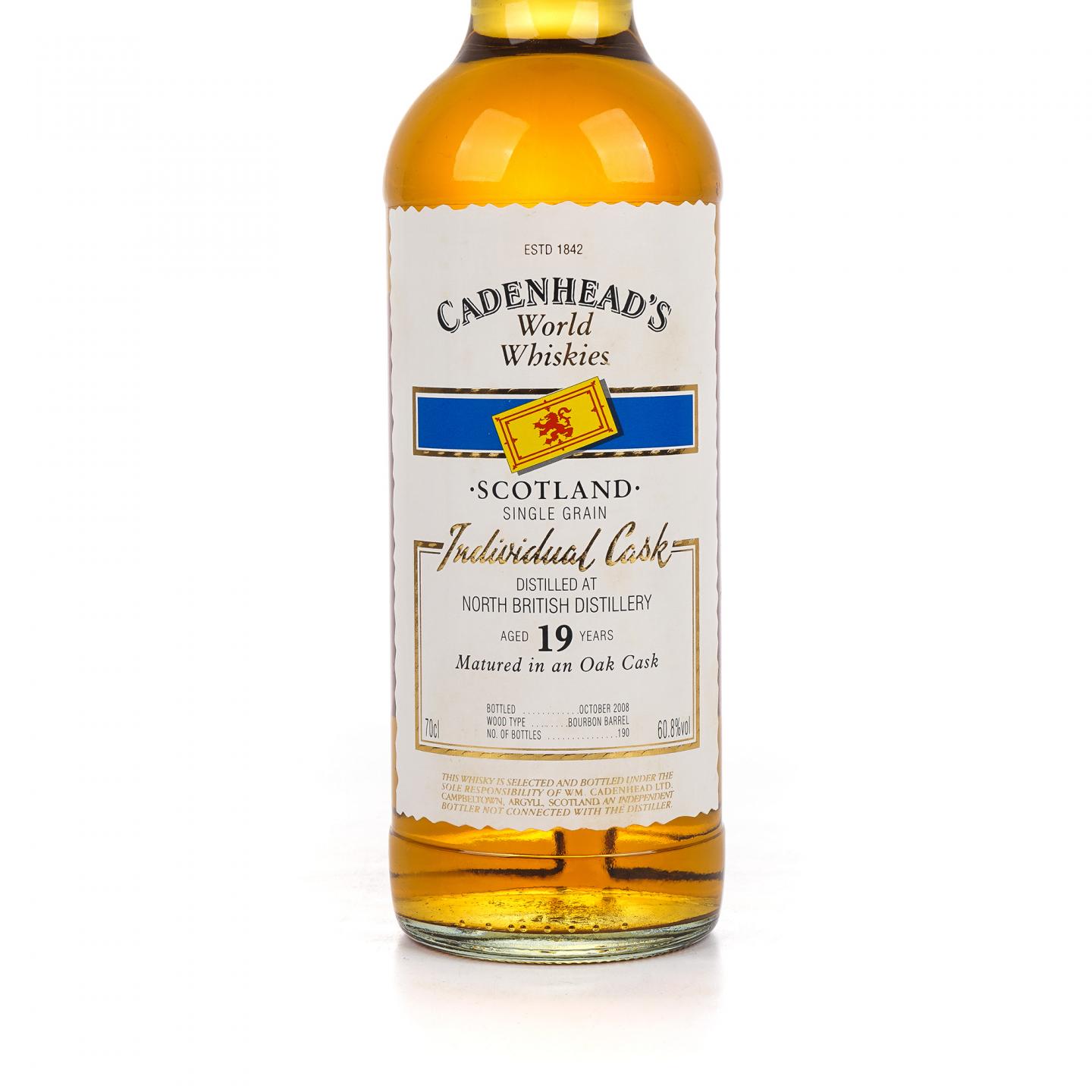 North British 19年 2008 单桶单谷 CA