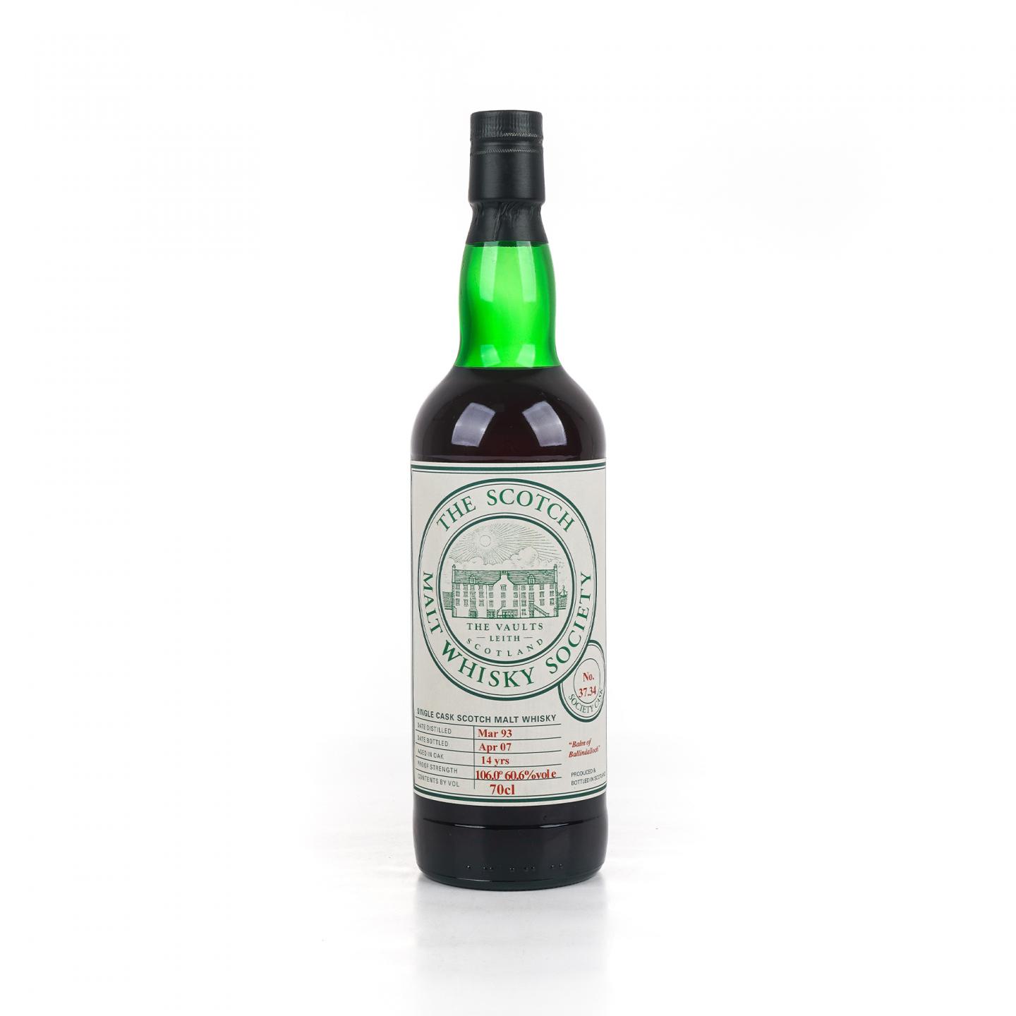 SMWS 37.34 克莱根摩 14年 1993-2007 雪莉单桶