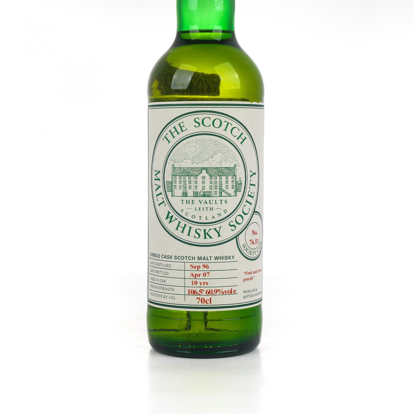 SMWS 76.51 慕赫 10年 1996-2007
