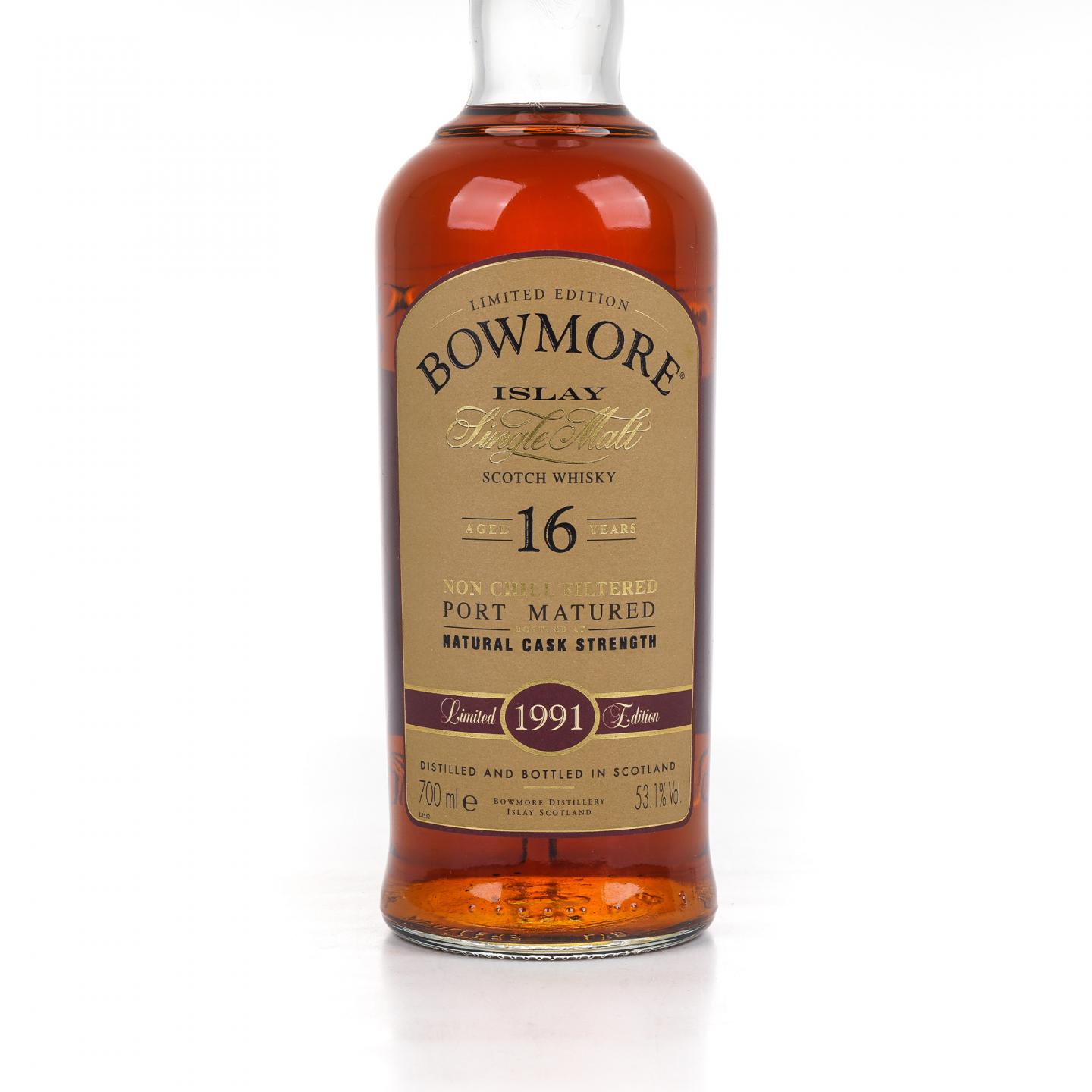 Bowmore 波摩 16年 1991 波特风味桶 桶强