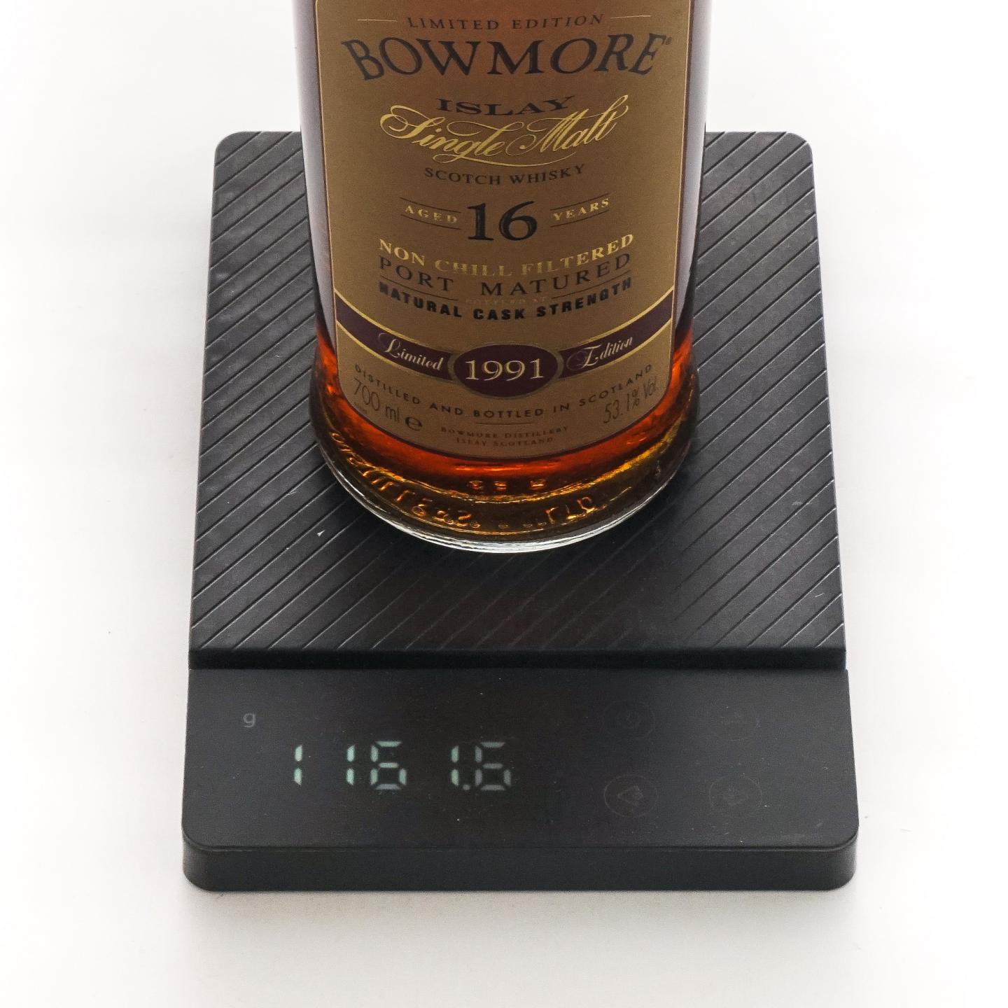 Bowmore 波摩 16年 1991 波特风味桶 桶强