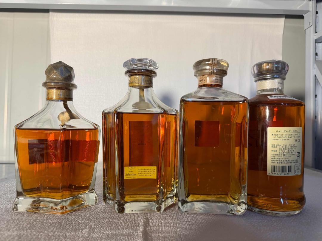 八十年代nikka一组四瓶