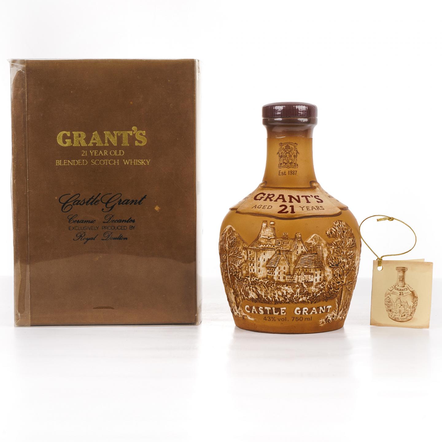 Grant 格兰特 21年 瓷瓶 750ml