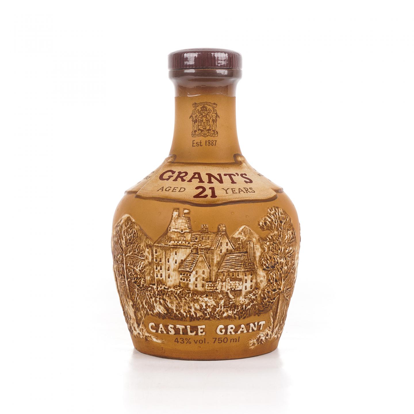 Grant 格兰特 21年 瓷瓶 750ml