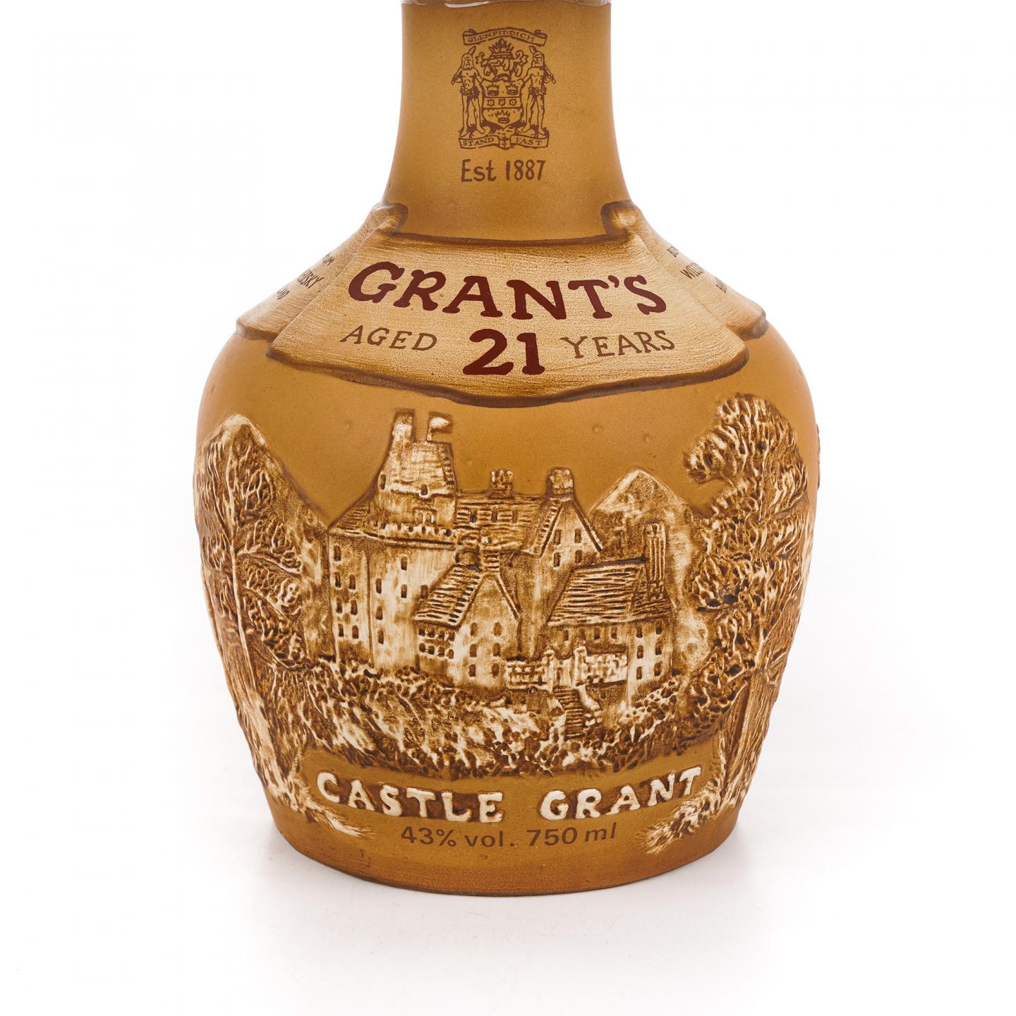 Grant 格兰特 21年 瓷瓶 750ml
