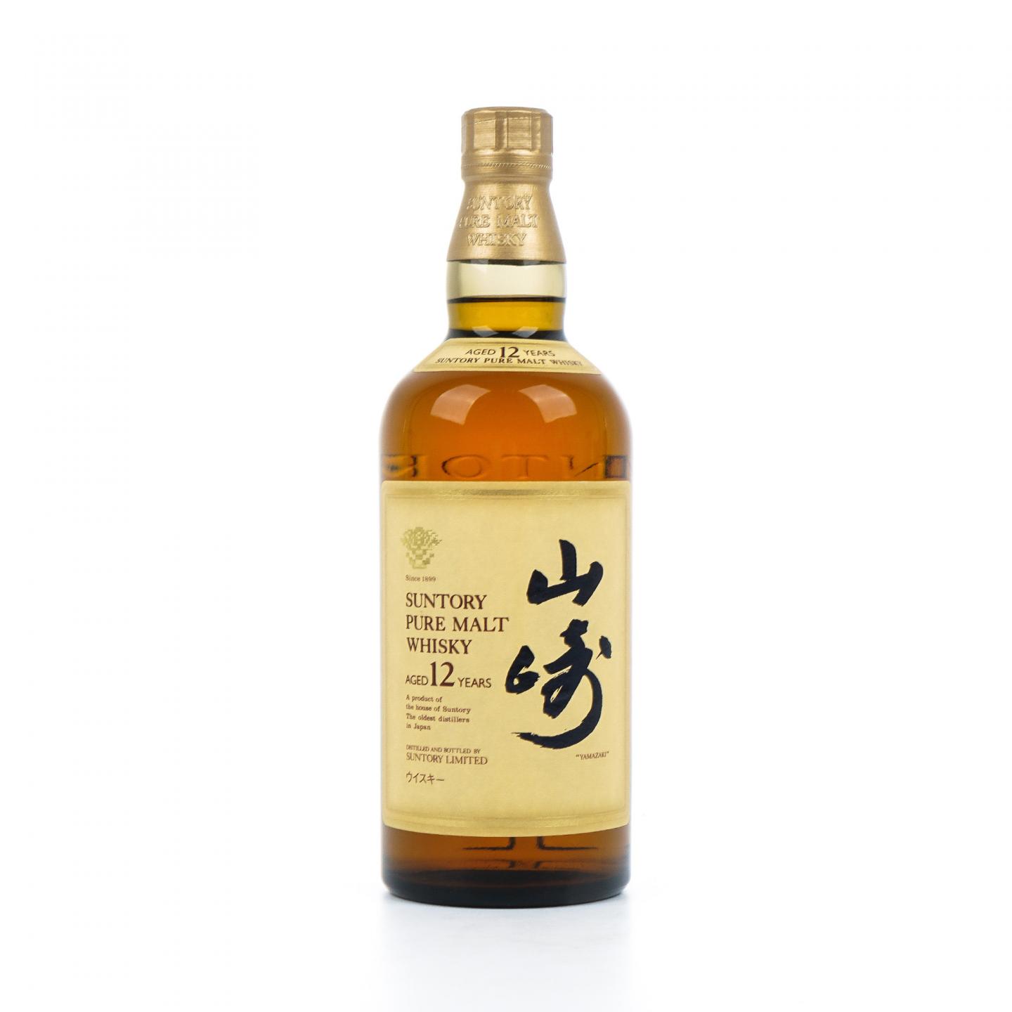 山崎 12年 金花标 Pure Malt 750ml
