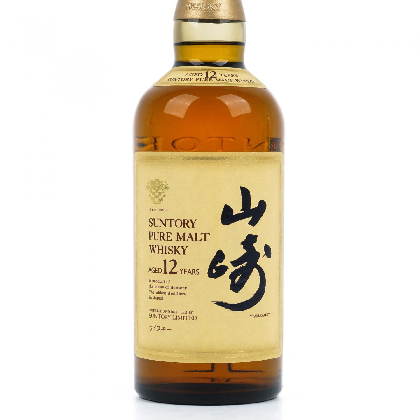 山崎 12年 金花标 Pure Malt 750ml
