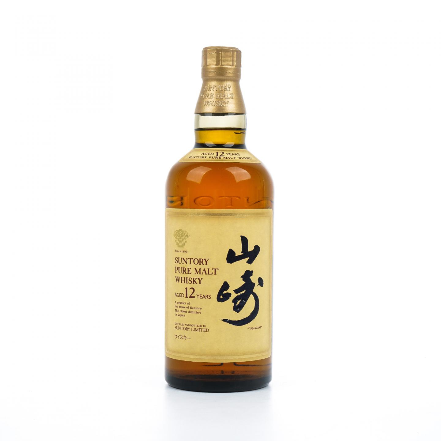 山崎 12年 金花标 Pure Malt 750ML