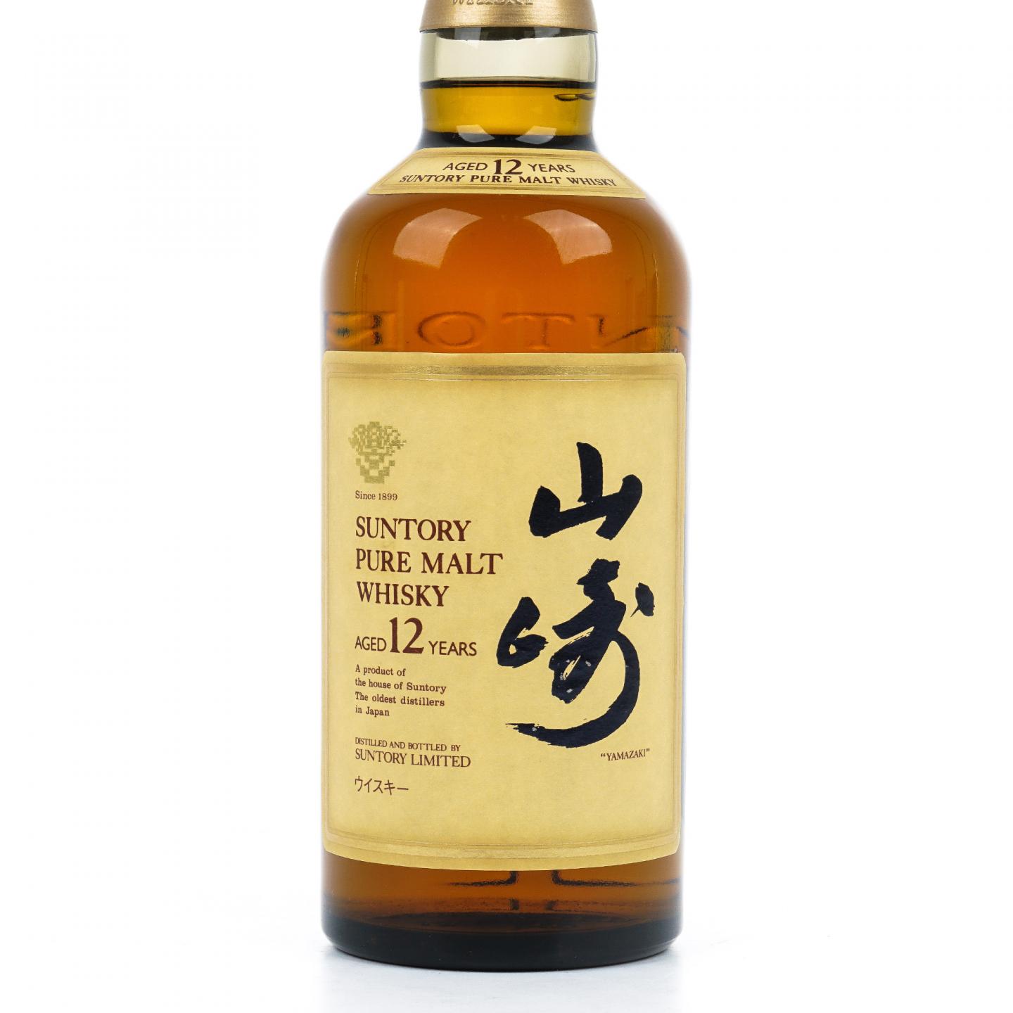 山崎 12年 金花标 Pure Malt 750ML