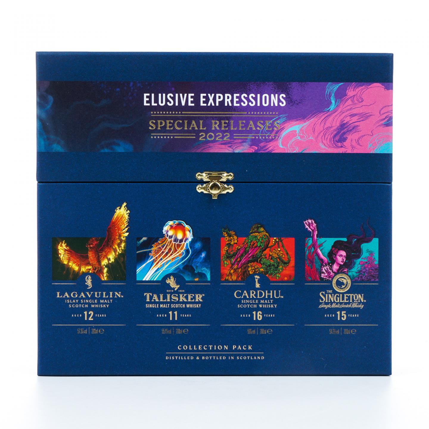 【中样】Diageo 帝亚吉欧 SR 2022珍藏系列 200ml*4瓶组